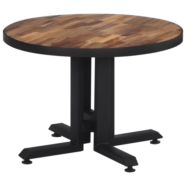 Runder Couchtisch Teakholz Ø55cm