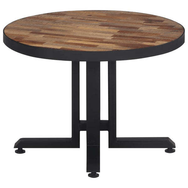Runder Couchtisch Teakholz Ø55cm