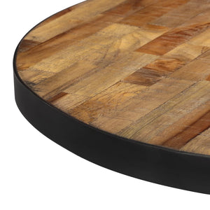 Runder Couchtisch Teakholz Ø55cm