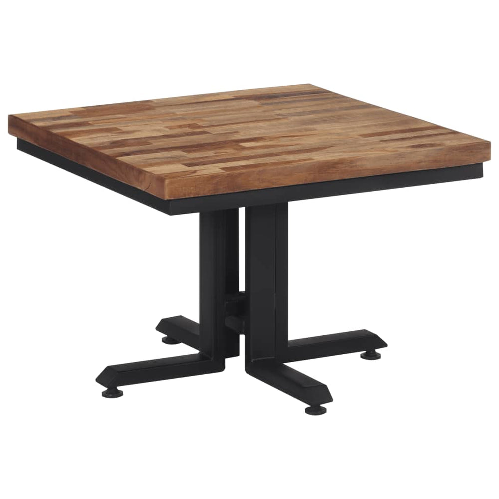 Couchtisch Teakholz 55x55 cm