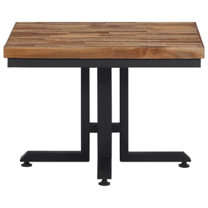 Couchtisch Teakholz 55x55 cm