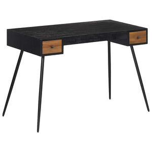 Schreibtisch aus Teakholz, 117 cm