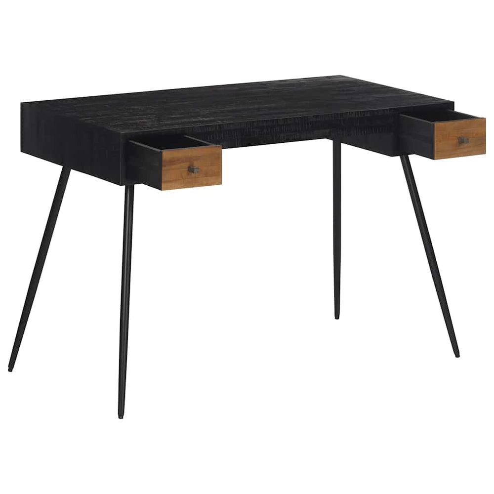 Schreibtisch aus Teakholz, 117 cm