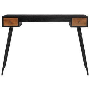 Schreibtisch aus Teakholz, 117 cm