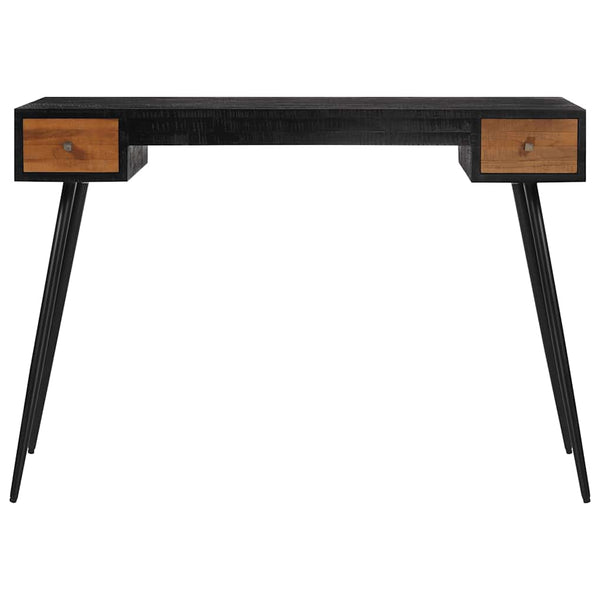 Schreibtisch aus Teakholz, 117 cm