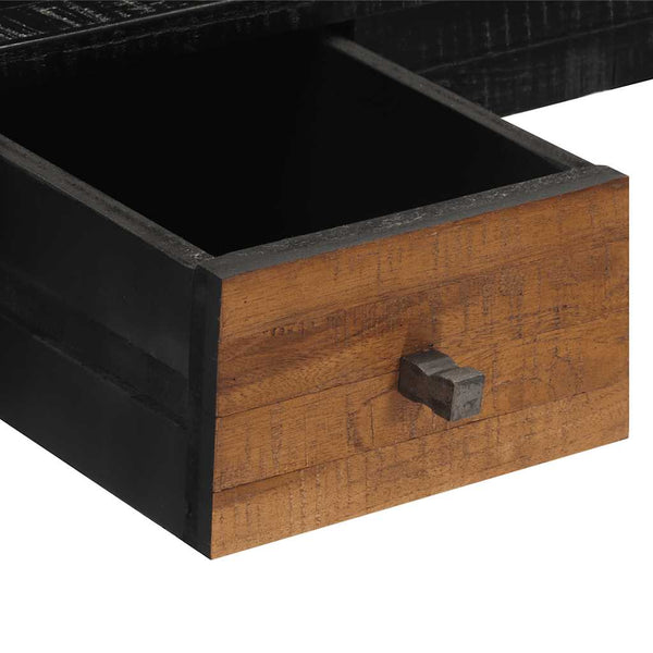 Schreibtisch aus Teakholz, 117 cm