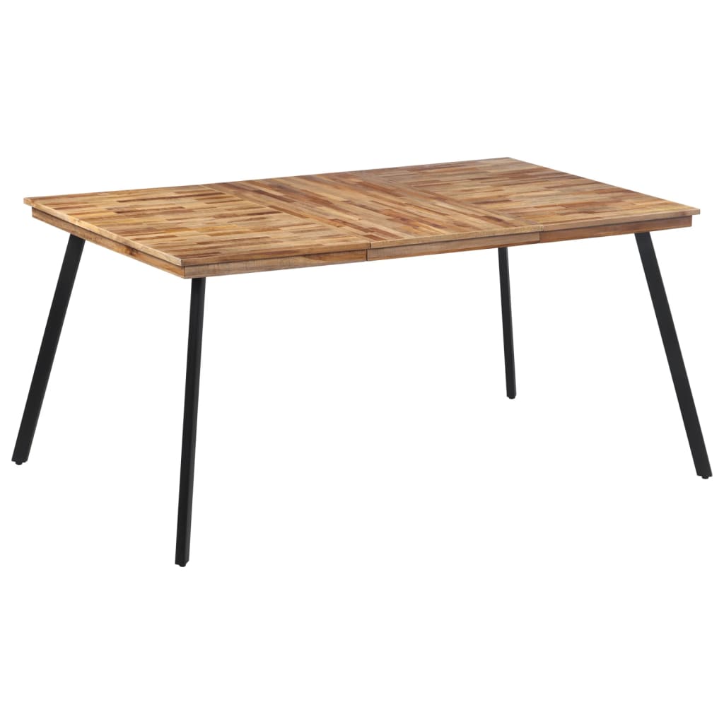 Esstisch Massivholz Teak 169 cm