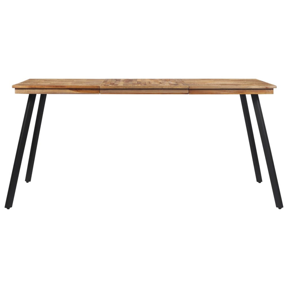 Esstisch Massivholz Teak 169 cm