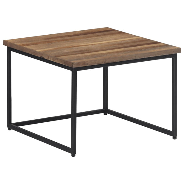 Satztische 2er Set Teak Massivholz