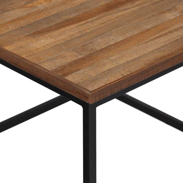 Satztische 2er Set Teak Massivholz