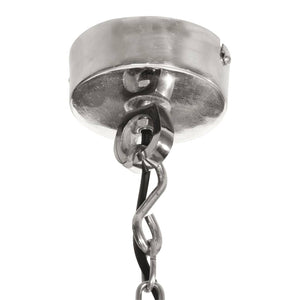 Aluminium Pendelleuchte, 25x25x136 cm