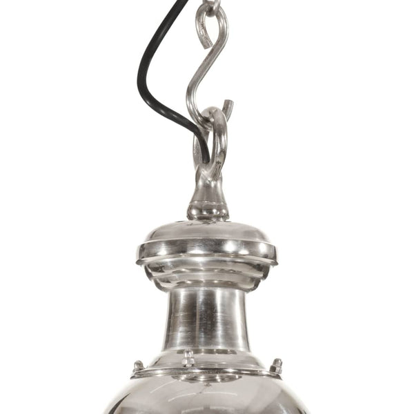 Aluminium Pendelleuchte, 25x25x136 cm