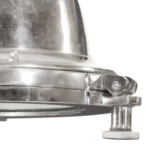 Aluminium Pendelleuchte, 25x25x136 cm