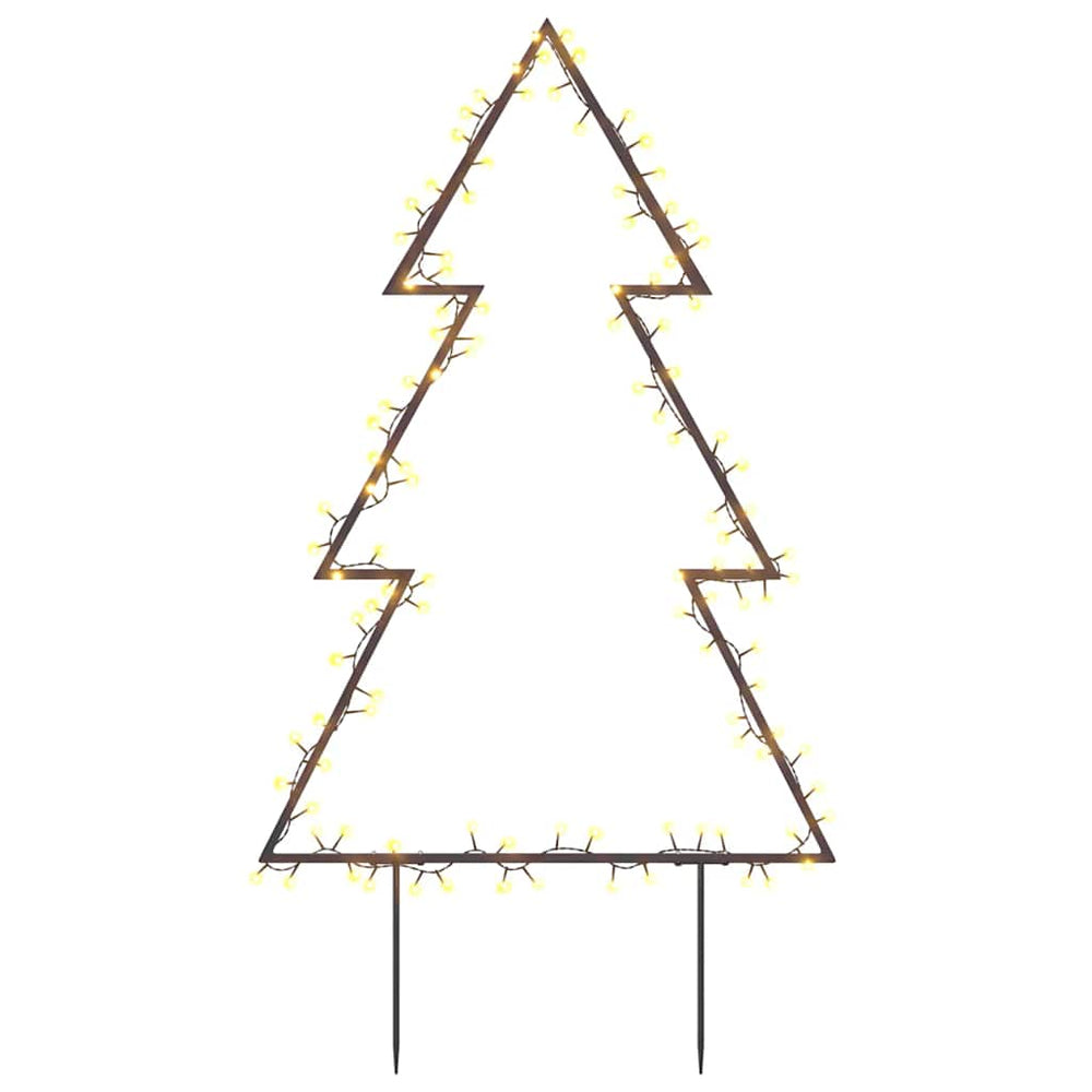 Weihnachtsbaum mit Erdspießen, 90cm, 115 LEDs