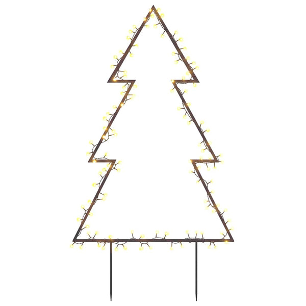 Weihnachtsbaum mit Erdspießen, 90cm, 115 LEDs