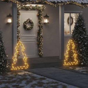 Weihnachtsbaum mit Erdspießen, 90cm, 115 LEDs
