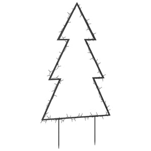 Weihnachtsbaum mit Erdspießen 60cm, 80 LEDs