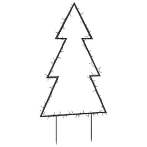Weihnachtsbaum mit Erdspießen 60cm, 80 LEDs