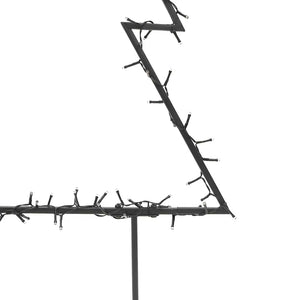 Weihnachtsbaum mit Erdspießen 60cm, 80 LEDs