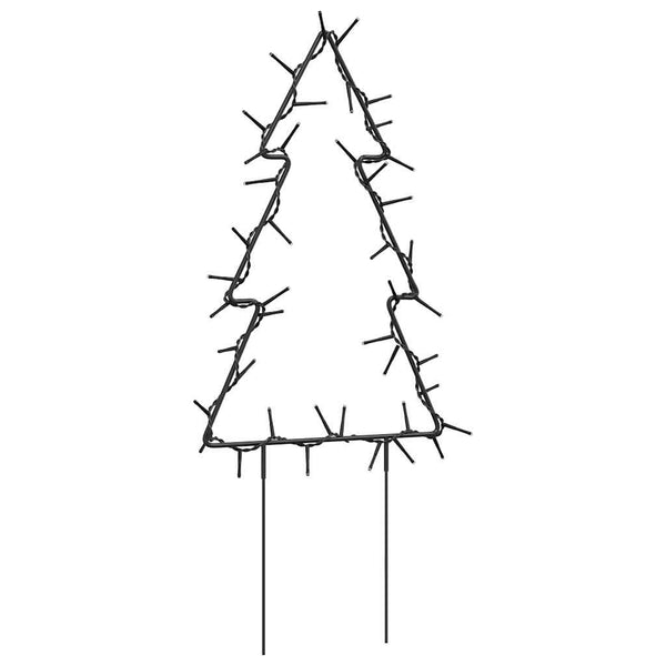 Weihnachtsbäume mit Erdspießen, 3er-Set