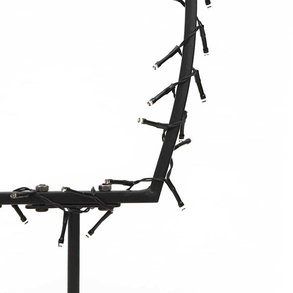 Sternschnuppe mit Erdspießen, 115 LEDs, 89cm