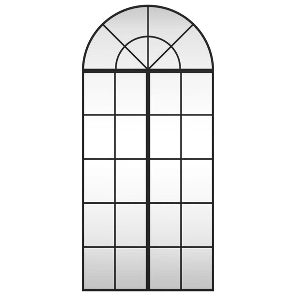 Wandspiegel Schwarz 60x130 cm