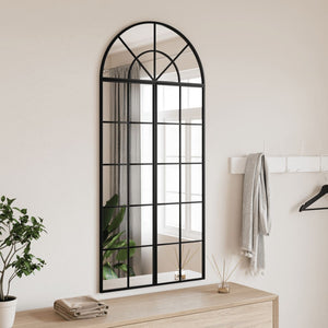 Wandspiegel Schwarz 60x130 cm