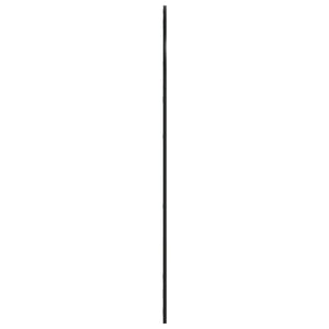 Wandspiegel Schwarz 80x140 cm Gewölbt
