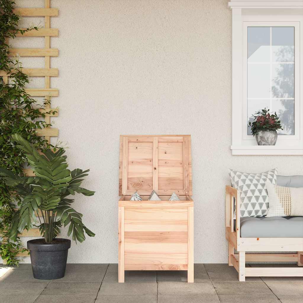 Gartentruhe aus Tannenholz 50x49x56,5 cm