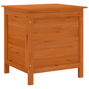 Gartentruhe Braun Massivholz 50x49x56,5cm