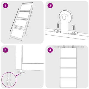 vidaXL Porte coulissante dorée 90x205 cm en verre ESG mat et aluminium