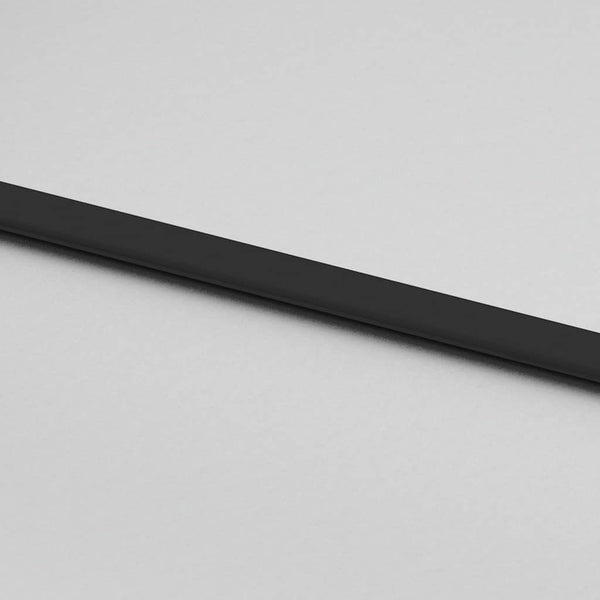 Schiebetür Schwarz 102,5x205 cm Hartglas und Aluminium