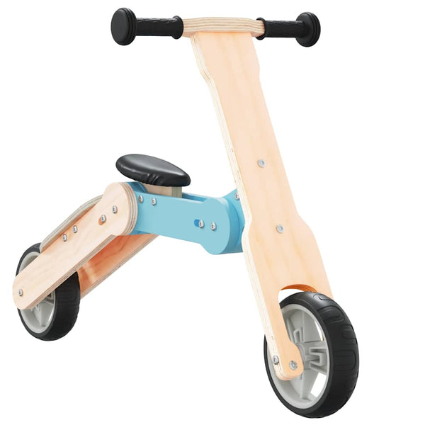 vidaXL 2-in-1 Light Blue Kids' Scooter