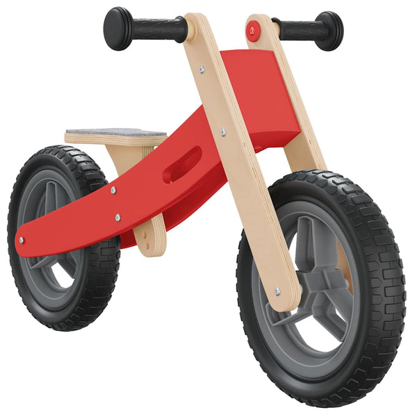 Rotes Laufrad für Kinder