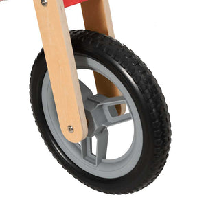 Rotes Laufrad für Kinder