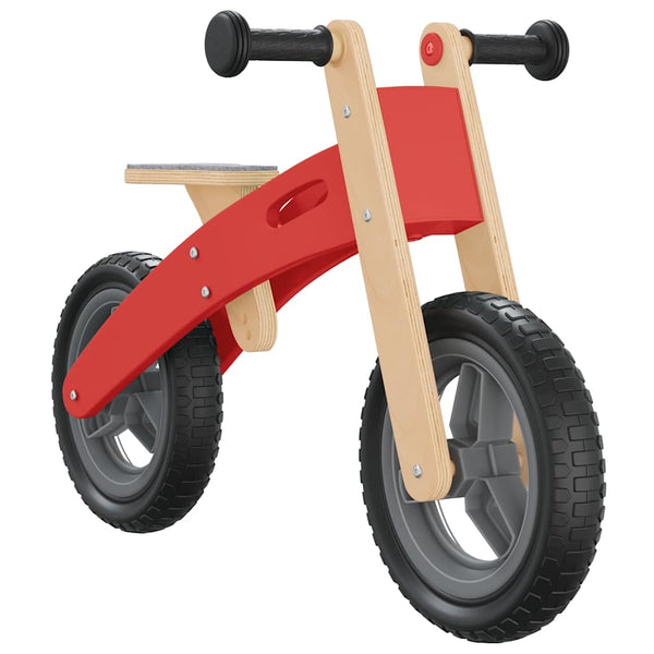 Rotes Laufrad für Kinder