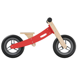Rotes Laufrad für Kinder