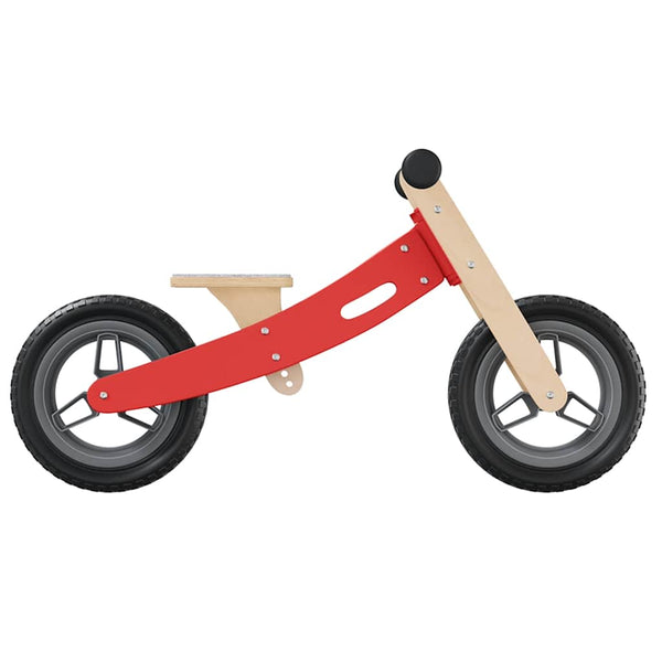 Rotes Laufrad für Kinder