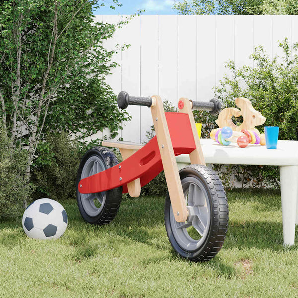 Rotes Laufrad für Kinder