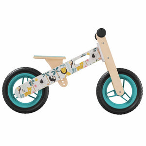 vidaXL Draisienne pour enfants bleue imprimée