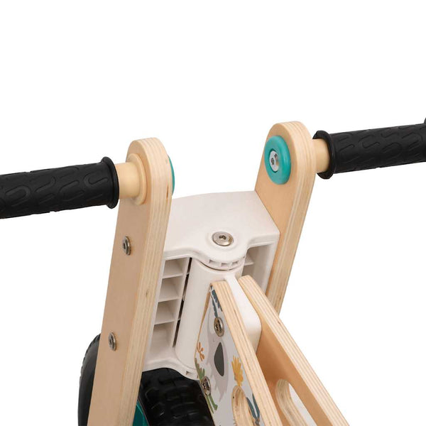 vidaXL Draisienne pour enfants bleue imprimée