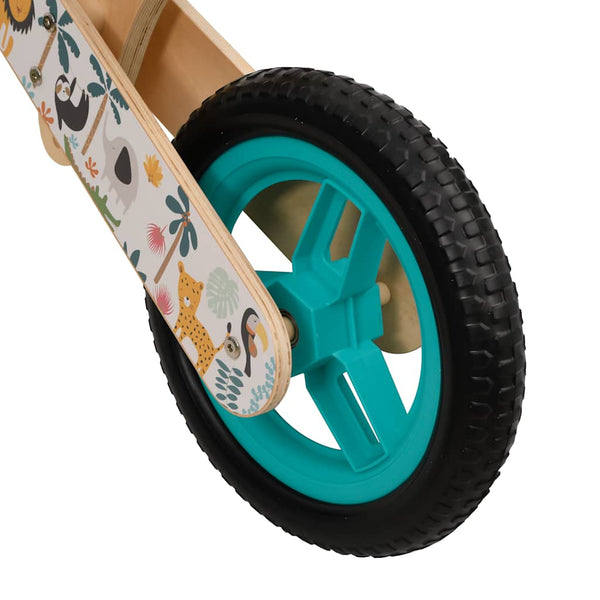 vidaXL Draisienne pour enfants bleue imprimée