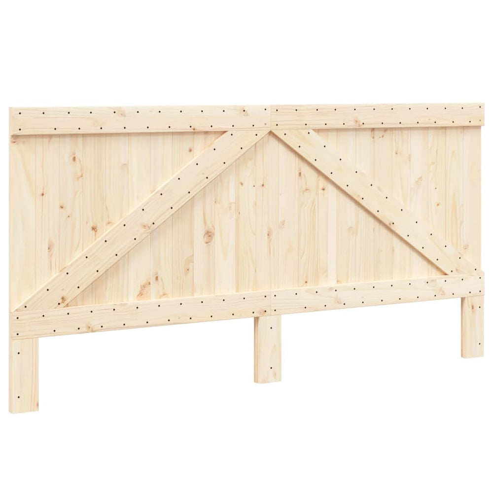 Massivholz Kopfteil 200x104 cm Kiefer