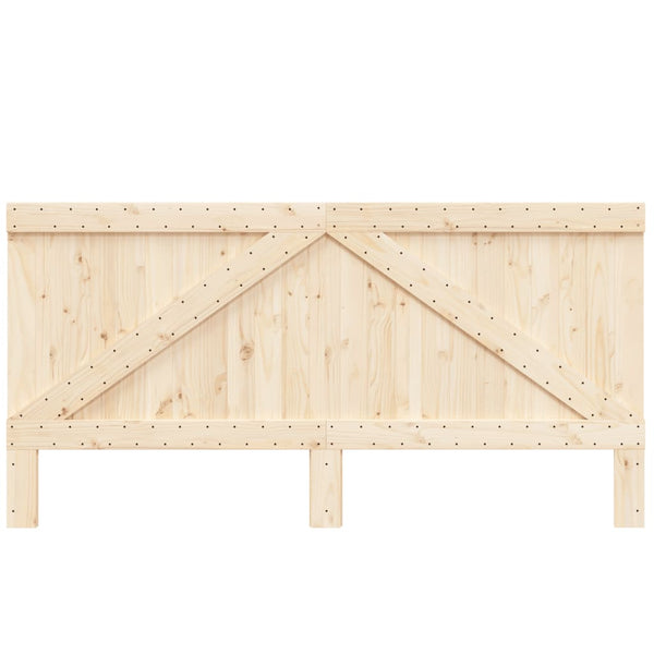 vidaXL Tête de lit 200x104 cm Pin massif