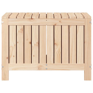 Gartentruhe Kiefer Massivholz 76x42,5x54cm