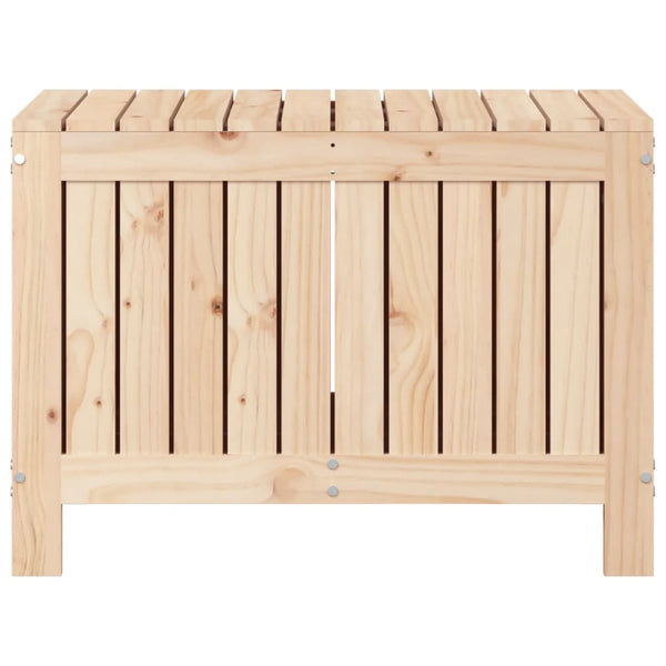 Gartentruhe Kiefer Massivholz 76x42,5x54cm