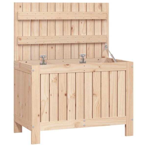 Gartentruhe Kiefer Massivholz 76x42,5x54cm