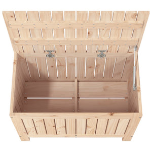 Gartentruhe Kiefer Massivholz 76x42,5x54cm