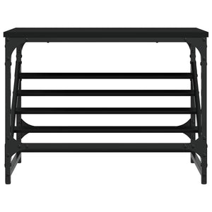 Schuhregal Schwarz 60 cm