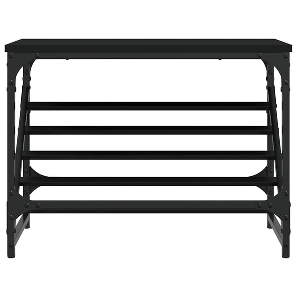 Schuhregal Schwarz 60 cm